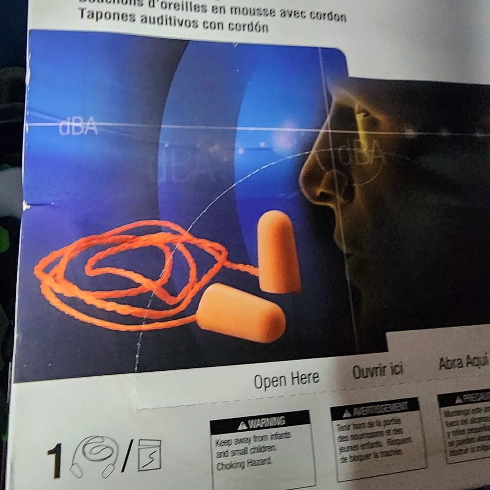 Ear Plugs 3M BOX of 100